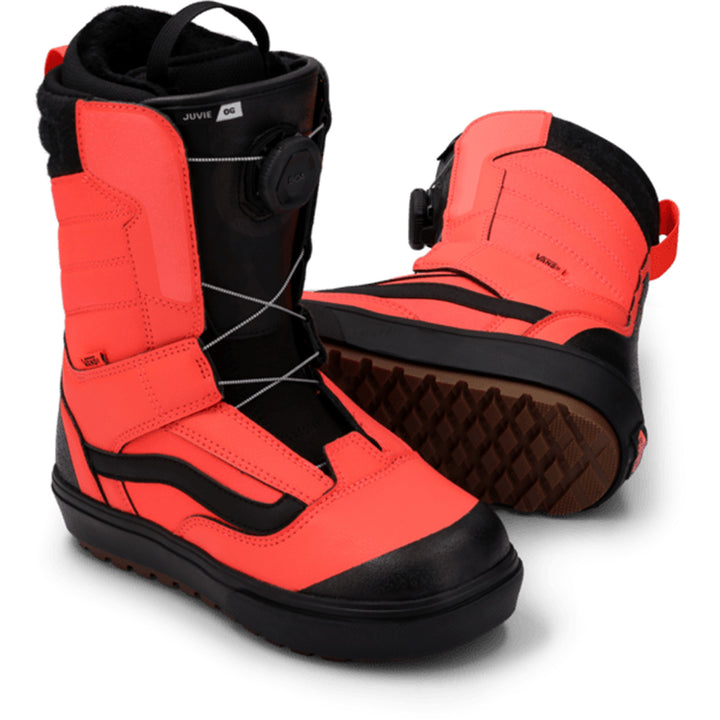 Vans Juvie OG Snowboard Boots - Kids' Orange/Black