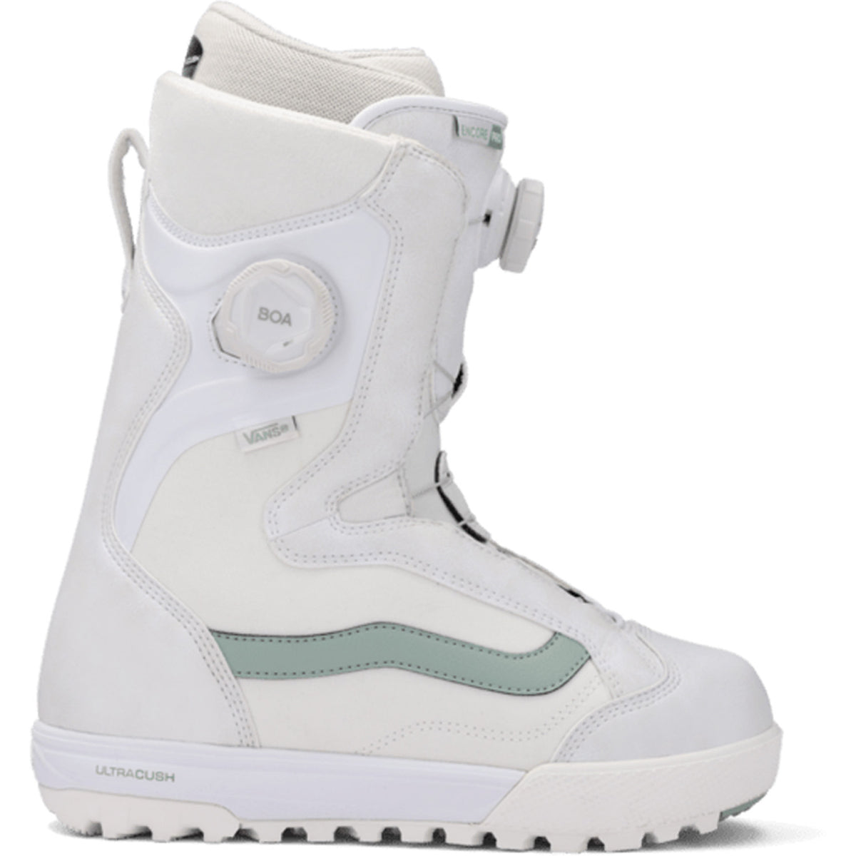 Vans Encore Pro Snowboard Boots - Women's 2026 30th Anniversary White/Gray Olive