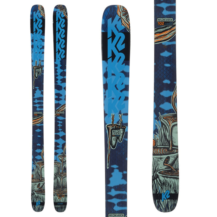 K2 Reckoner 102 Skis + Look Pivot 2.0 15 GW Ski Bindings 2025