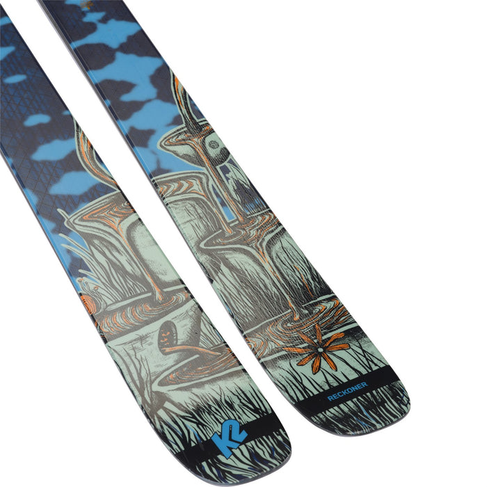 K2 Reckoner 102 Skis + Look Pivot 2.0 15 GW Ski Bindings 2025