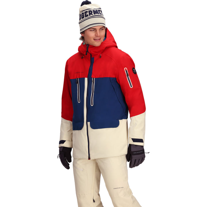 Obermeyer Cirque Jacket - Men's Fresno Red