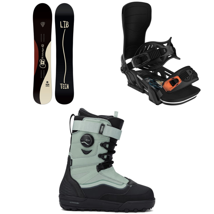 Lib Tech Lib Rig C3 Snowboard + Bent Metal Transfer Snowboard Bindings + Vans Infuse Snowboard Boots 2026