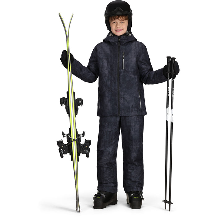Obermeyer Gage Jacket - Boys' Steel Frost