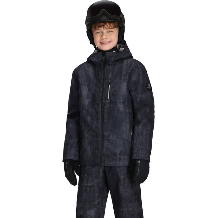 Obermeyer Gage Jacket - Boys' Steel Frost