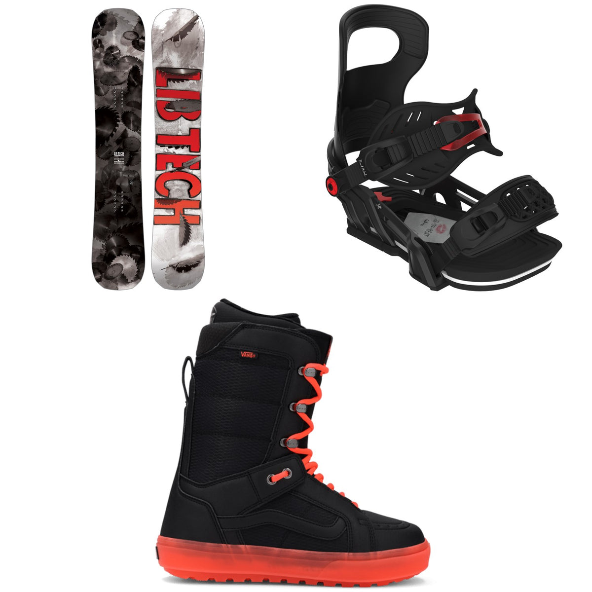 Lib Tech Legitimizer C3 Snowboard + Bent Metal Logic Snowboard Bindings + Vans Hi Standard OG Snowboard Boots 2026
