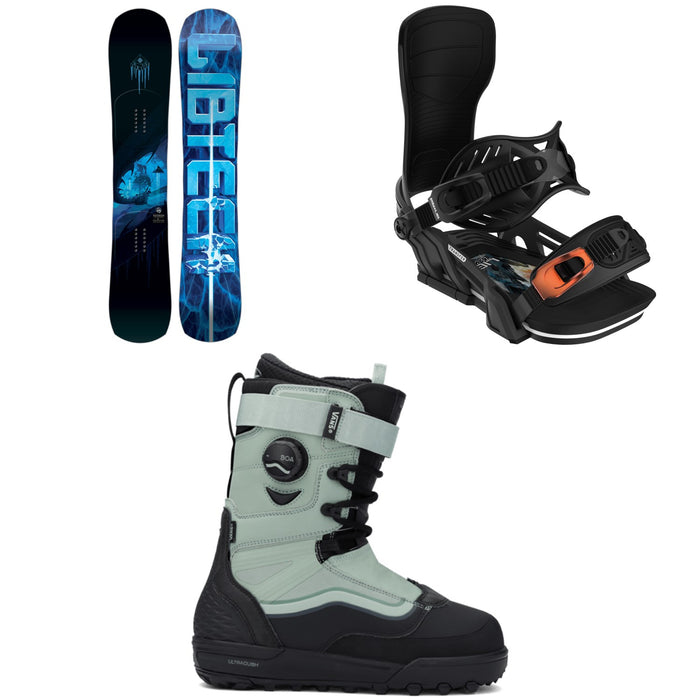 Lib Tech Rasman C2X Snowboard + Bent Metal Transfer Snowboard Bindings + Vans Infuse Snowboard Boots 2026