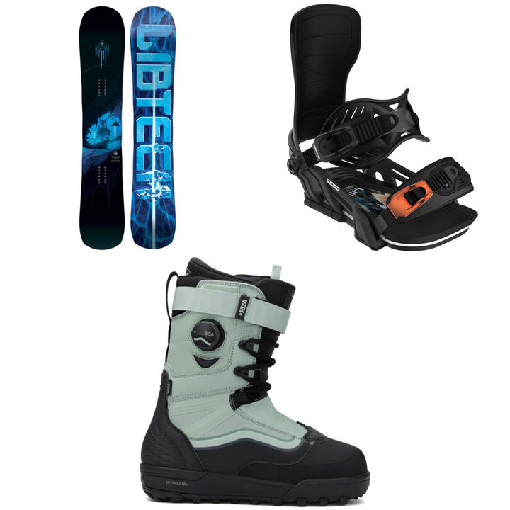 Lib Tech Rasman C2X Snowboard + Bent Metal Transfer Snowboard Bindings + Vans Infuse Snowboard Boots 2026