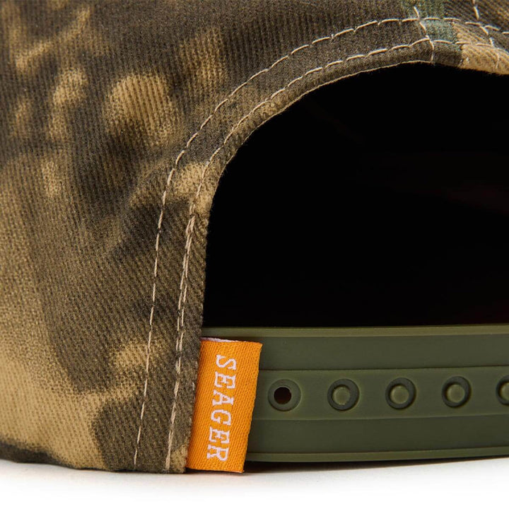 Seager x Waylon Jennings The Eagle Snapback Hat Real Camo