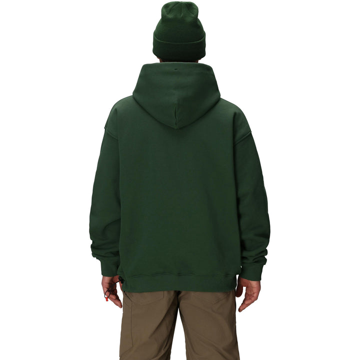 686 Knockout Logo Premium Heavyweight Pullover Hoodie - Men's Moss Green