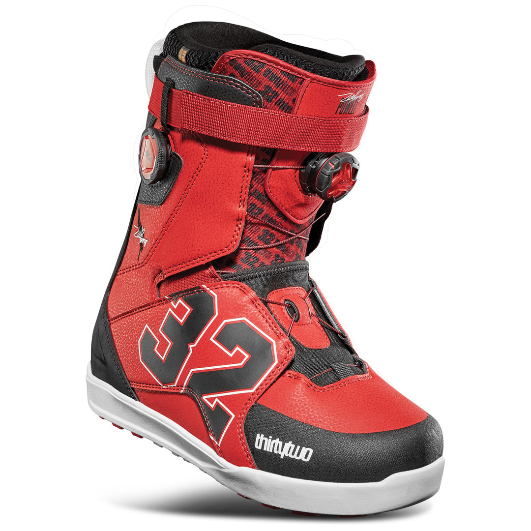 Men's Lashed XLT Double Boa x Zeb Powell Snowboard Boots 2026 Black/Red / 10.5