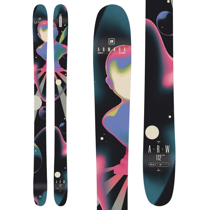 Armada ARW 112 Skis + Look Pivot 2.0 15 GW Ski Bindings 2025