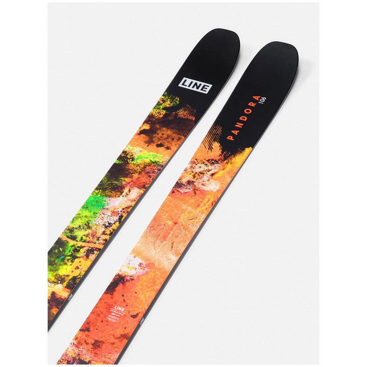 Line Pandora 106 Skis + Salomon S/Lab Shift² MN 13 Alpine Touring Ski Bindings 2025