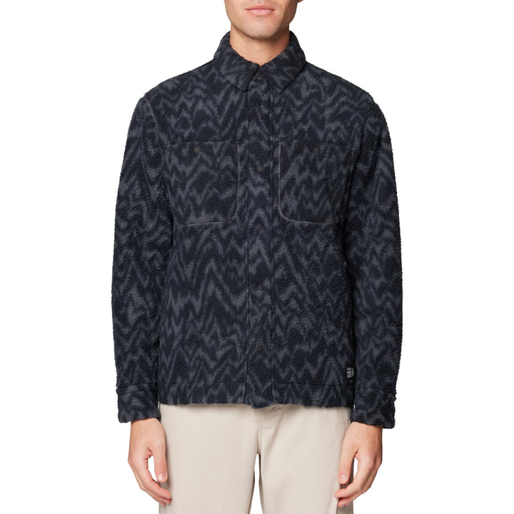 Mountain Hardwear HiCamp™ Fleece Shacket - Men's Volcanic Peaks XL Print