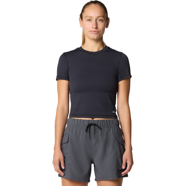 Mountain Hardwear Peak Knit™ Short Sleeve Shirt - Women's Black