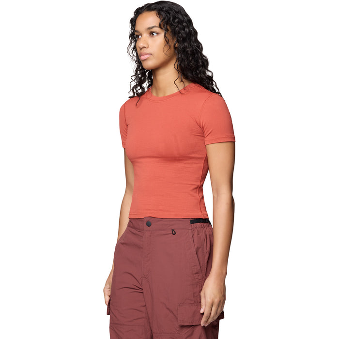 Mountain Hardwear Peak Knit™ Short Sleeve Shirt - Women's Mars Red