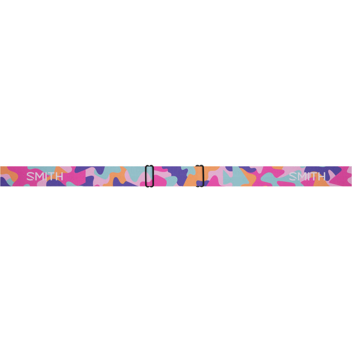 Smith Grom Goggles - Big Kids' Carnation Puzzle/Blue Sensor Mirror