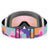 Smith Grom Goggles - Big Kids' Carnation Puzzle/Blue Sensor Mirror