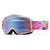 Smith Grom Goggles - Big Kids' Carnation Puzzle/Blue Sensor Mirror