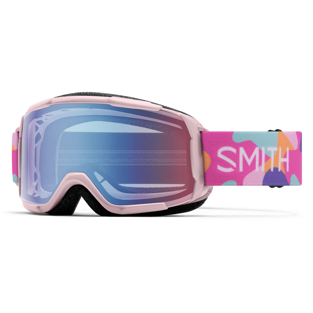 Smith Grom Goggle Carnation Puzzle / Blue Sensor Mirror