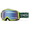 Electric Lime Left Turn/Blue Sensor Mirror