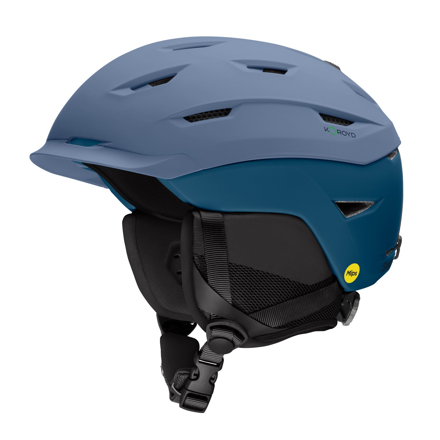 Smith Level Ski & Snowboard Helmet in Matte True Blue