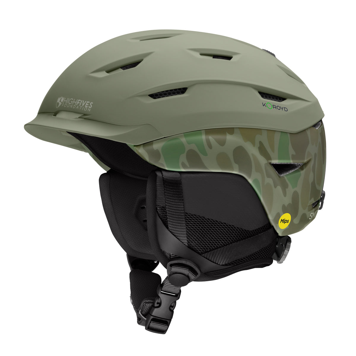 evo smith mips helmet Level Matte High Fives / Medium Artificial Bait for Ice the Smith Level ski NAME:CHANTILLY PURPLE Display Case