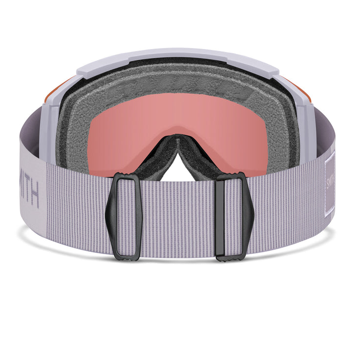 Smith Squad XL Low Bridge Fit Goggles Lunar Fog/ChromaPop Everyday Rose Gold Mirror+Chromapop Storm Rose Flash
