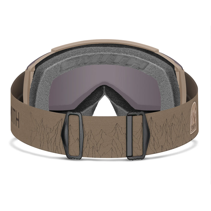 Smith Squad Goggles Bandit/ChromaPop Sun Platinum Mirror+Clear