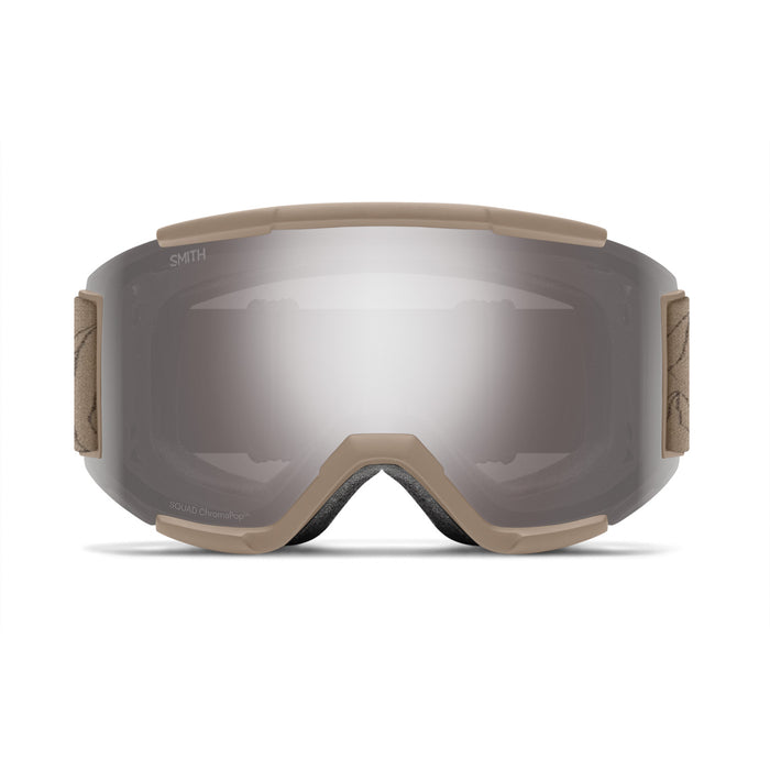Smith Squad Goggles Bandit/ChromaPop Sun Platinum Mirror+Clear