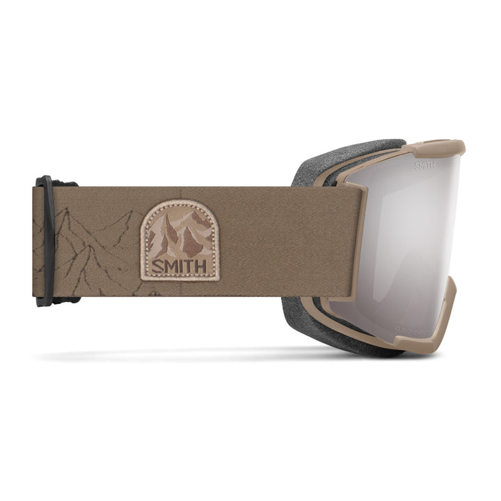 Smith Squad Goggles Bandit/ChromaPop Sun Platinum Mirror+Clear