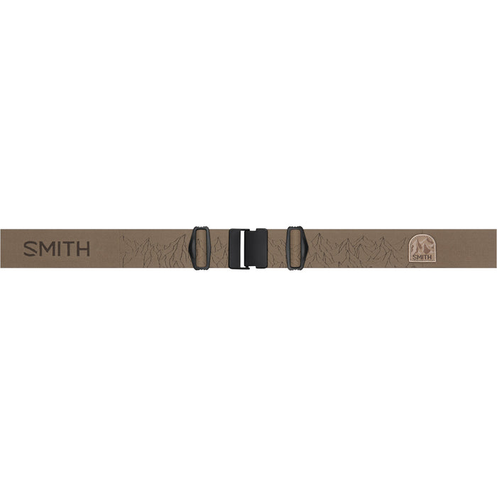Smith 4D MAG Low Bridge Fit Goggles Bandit/ChromaPop Sun Platinum Mirror+Chromapop Storm Blue Sensor Mirror