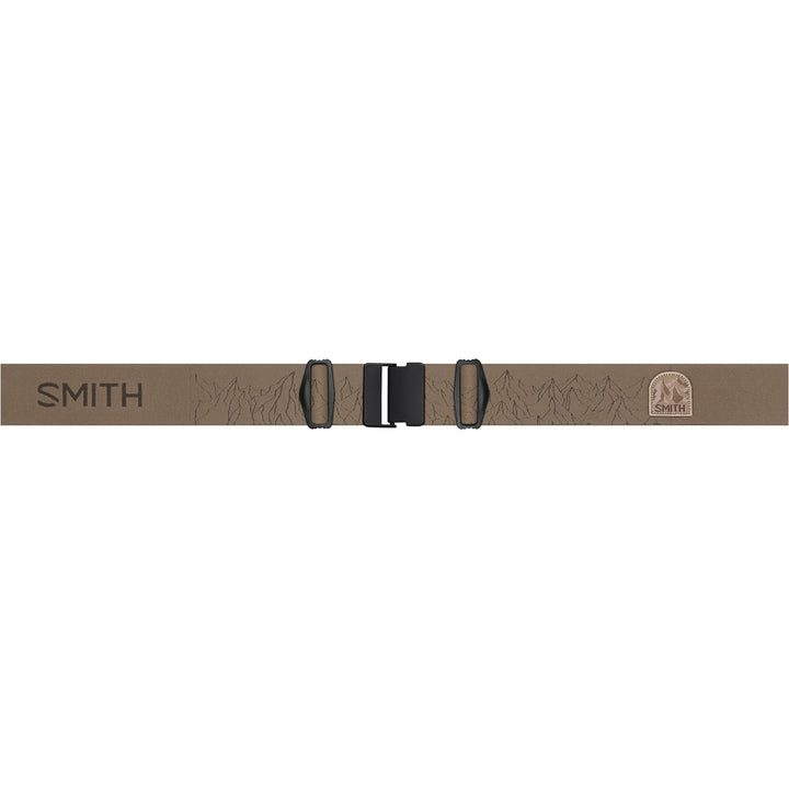Smith 4D MAG Low Bridge Fit Goggles Bandit/ChromaPop Sun Platinum Mirror+Chromapop Storm Blue Sensor Mirror