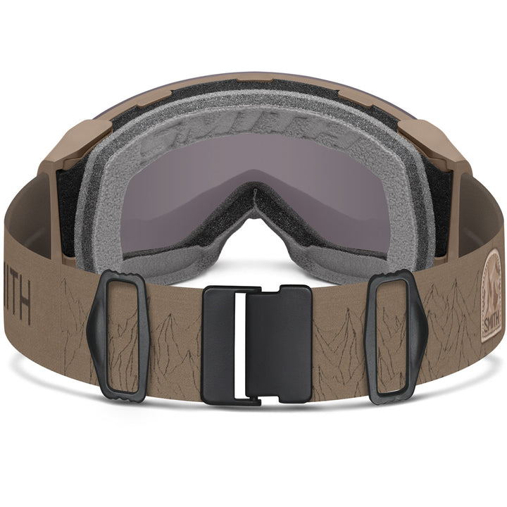 Smith 4D MAG Low Bridge Fit Goggles Bandit/ChromaPop Sun Platinum Mirror+Chromapop Storm Blue Sensor Mirror