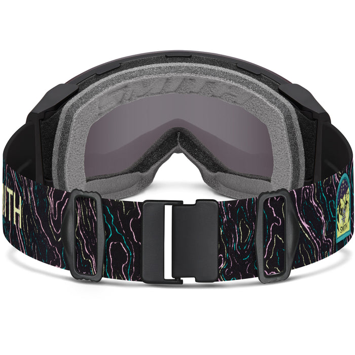 Smith 4D MAG Low Bridge Fit Goggles Marion Haerty AC/ChromaPop Sun Black+ChromaPop Storm Blue Sensor Mirror