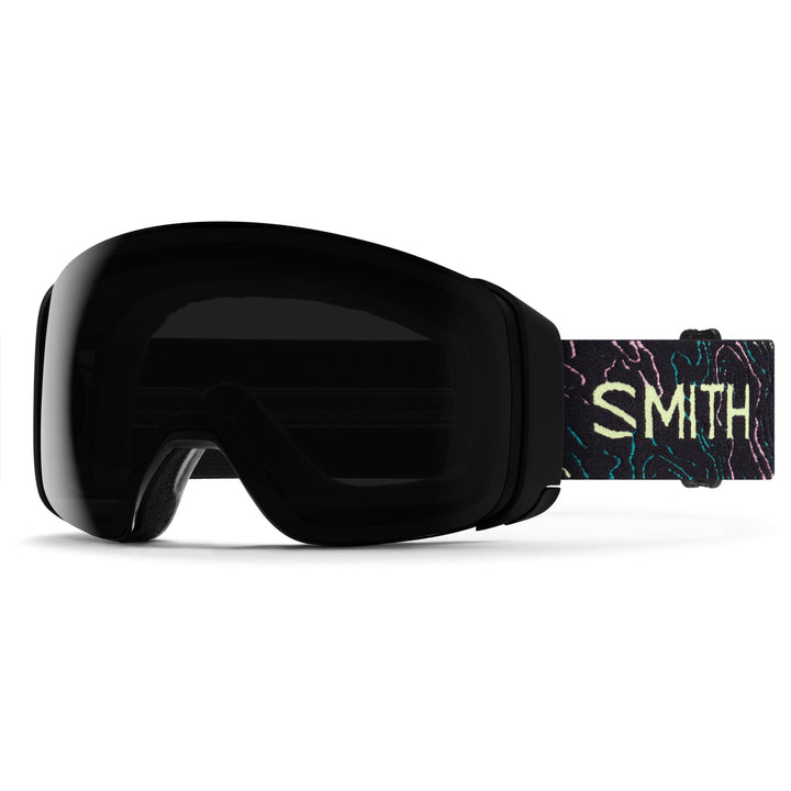 Smith 4D MAG Low Bridge Fit Goggles Marion Haerty AC/ChromaPop Sun Black+ChromaPop Storm Blue Sensor Mirror