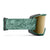 Smith Squad Low Bridge Fit Goggles Cactus Zine/ChromaPop Sun Black Gold Mirror+Clear