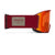 Smith Squad MAG Low Bridge Fit Goggles Ironwood/ChromaPop Everyday Red Mirror+Chromapop Storm Yellow Flash
