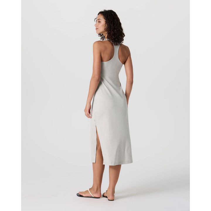 Vuori Halo Racerback Dress - Women's Ecru Heather