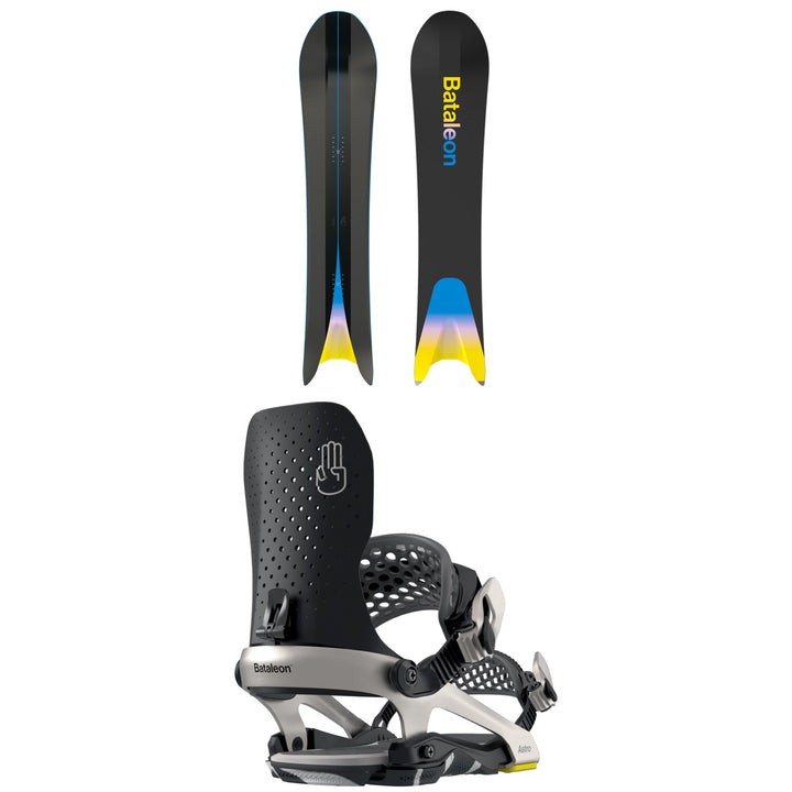 Bataleon Surfer Snowboard + Astro FW Snowboard Bindings 2026