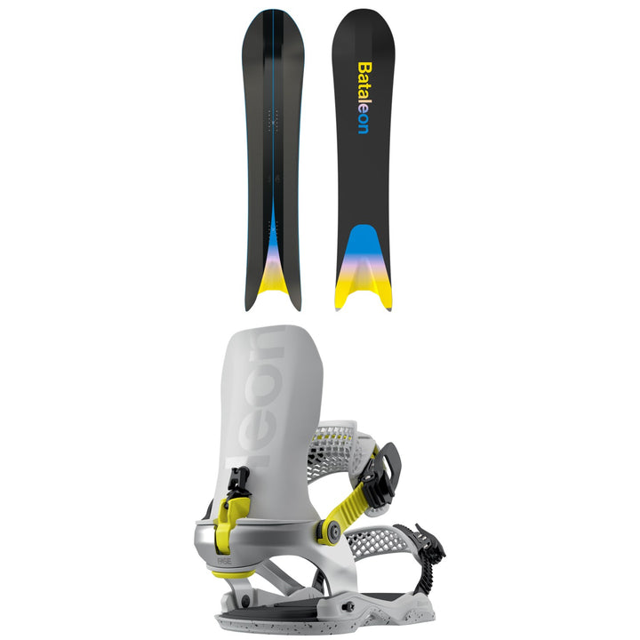 Bataleon Surfer Snowboard + Blaster AW Fase Snowboard Bindings 2026