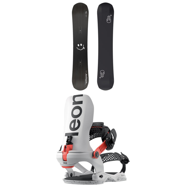 Bataleon Evil Twin+ Snowboard + Blaster AW Fase Snowboard Bindings 2026