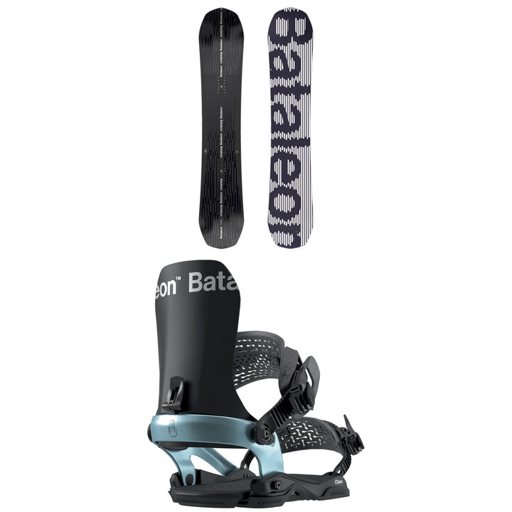 Bataleon Turbo Snowboard + Chaos AW Snowboard Bindings 2026