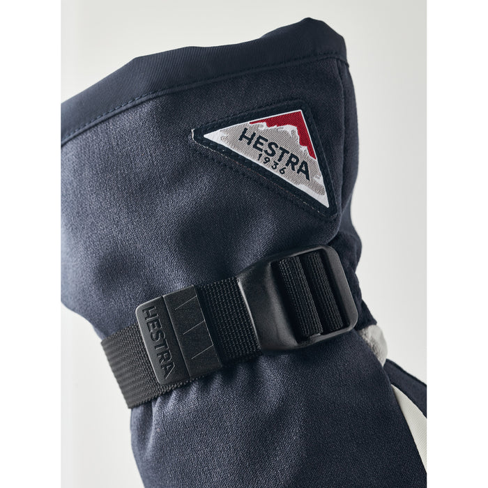 Hestra Powder Gauntlet Mittens Navy/Off White