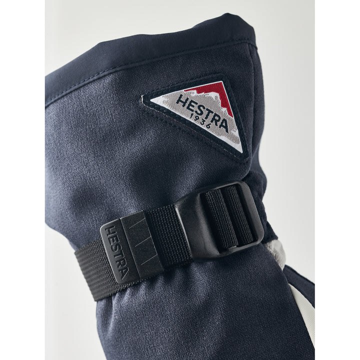 Hestra Powder Gauntlet Mittens Navy/Off White