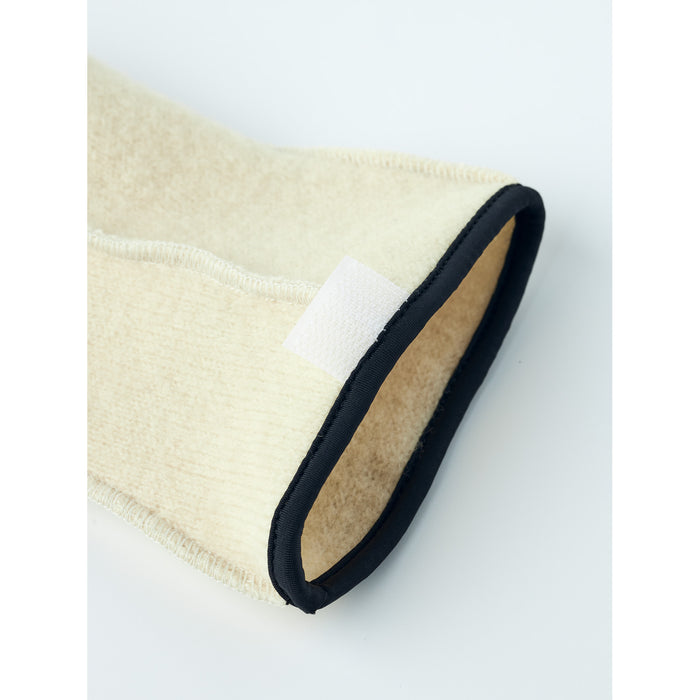 Hestra Wakayama Wool Mitt Liner Off White
