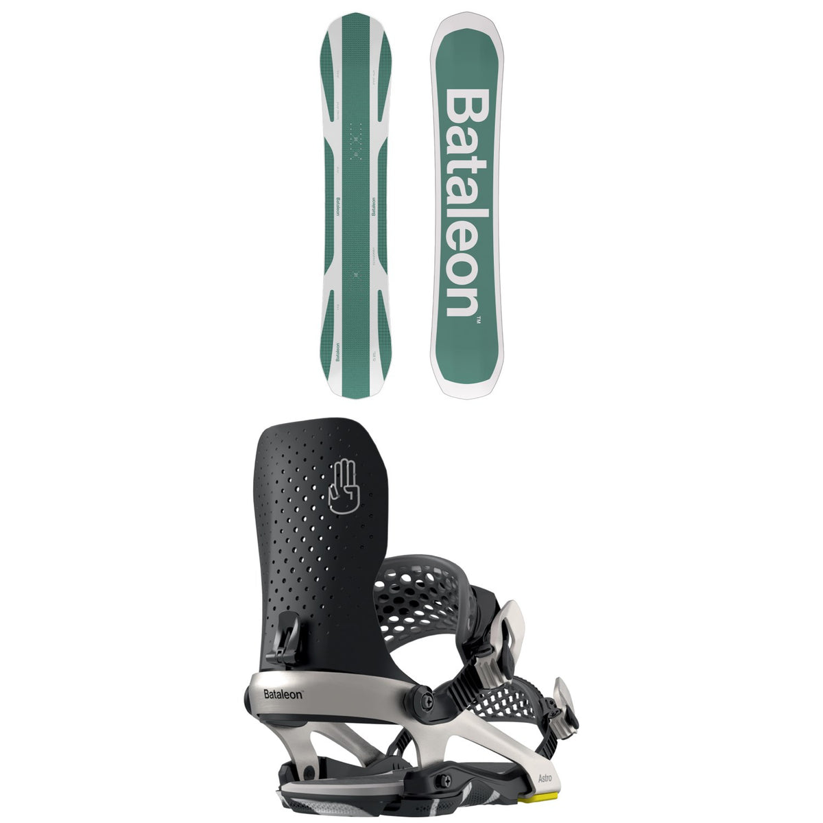 Bataleon Goliath Snowboard + Astro FW Snowboard Bindings 2026