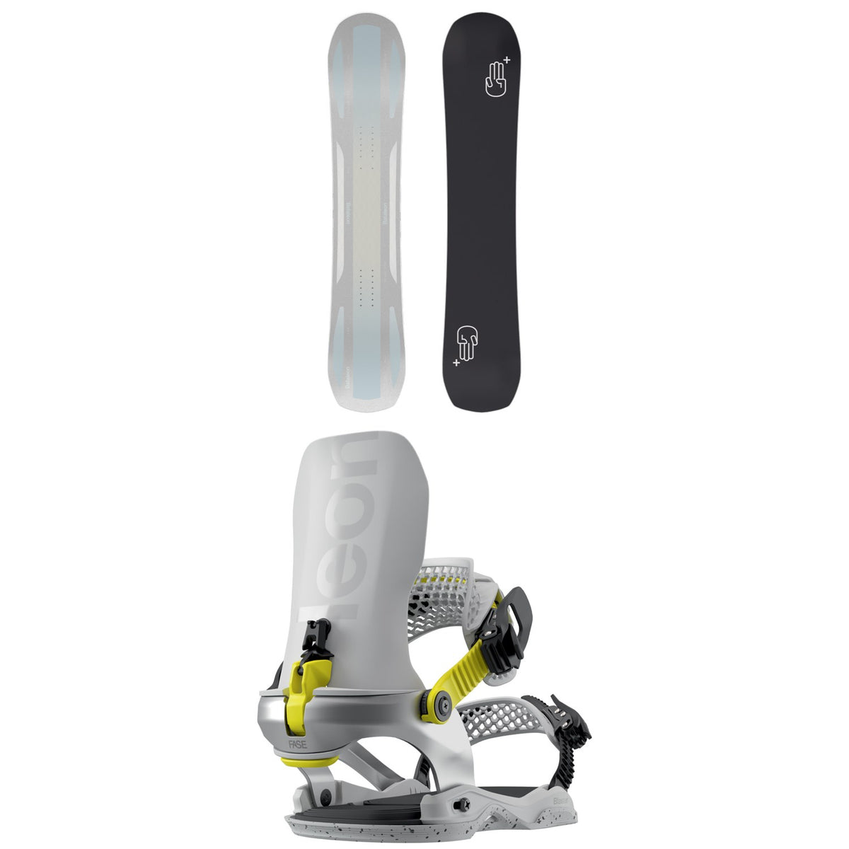 Bataleon Push Up+ Snowboard + Blaster AW Fase Snowboard Bindings - Women's 2026