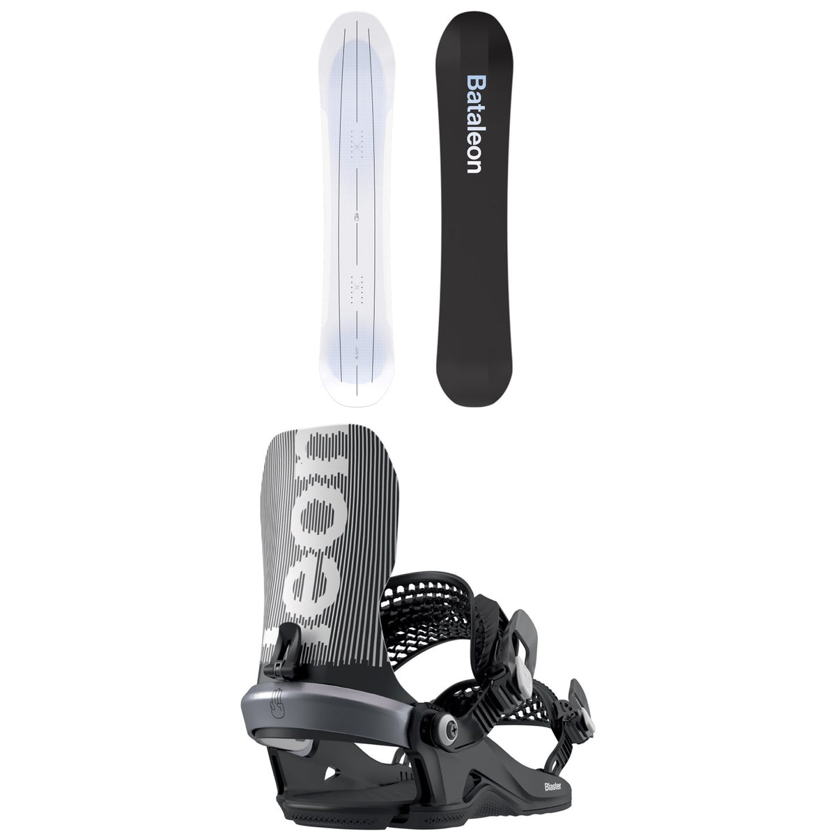 Bataleon Thunderstorm Snowboard + Blaster HW Snowboard Bindings 2026