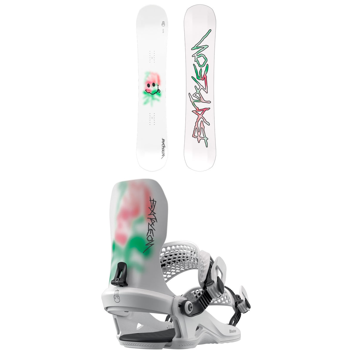 Bataleon Evil Twin Snowboard + Blaster HW Snowboard Bindings 2026