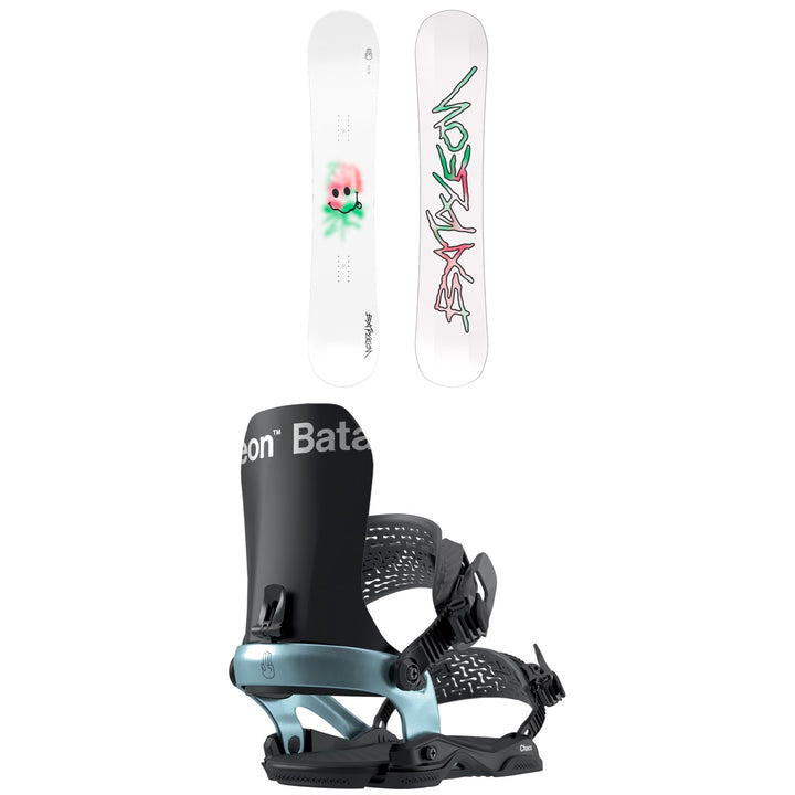 Bataleon Evil Twin Snowboard + Chaos AW Snowboard Bindings 2026